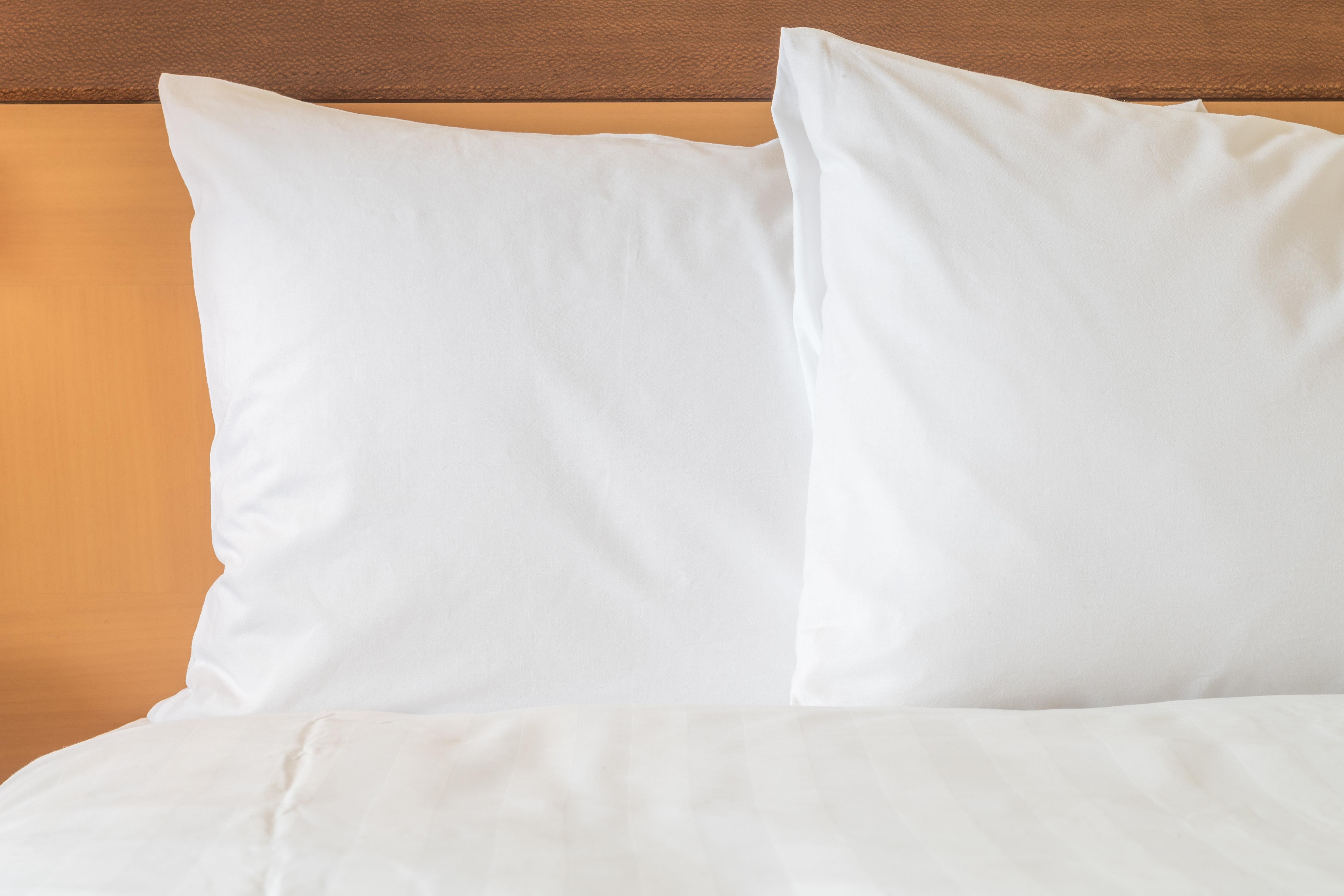 فندق هوليداي إن آند سويتس ماكاتي المظهر الخارجي الصورة Two pillows on a bed